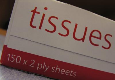  - 29th March 2006 - tissues