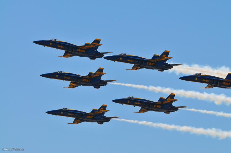 Blue Angels @ Sea Fair 2009