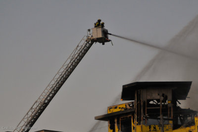 Fire at Renton Condo Site