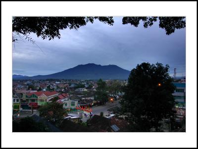 Merapi Mountain in Frame