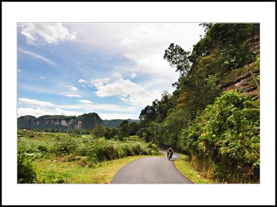 The Street of Harau Valley