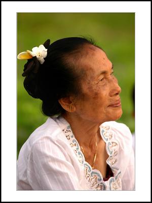 The Old Balinese Lady