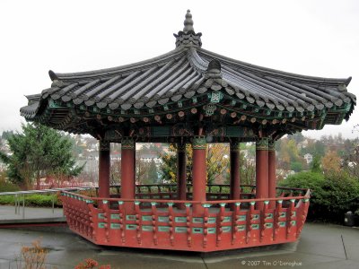 Pagoda in Taejon Park, Seattle