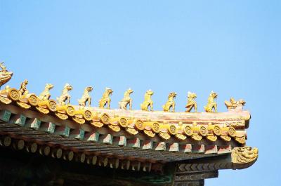 Forbidden City roof detail