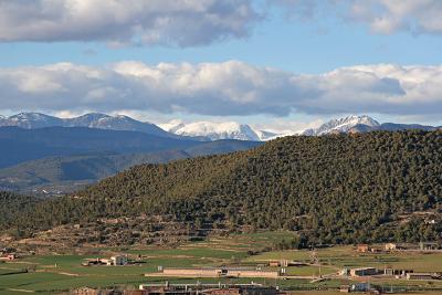 View of the Pyrenees