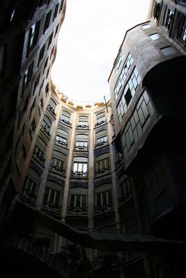 Central Skylight, Casa Mila