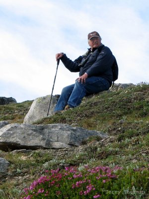 Dave on Whistlers, Jasper N.P.