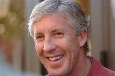 Pete Carroll is interviewed following the broadcast of Bowl Championship Series rankings again.jpg