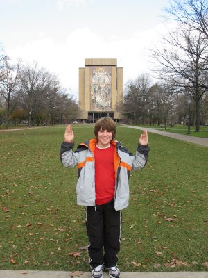 ND Campus - Touchdown Jesus