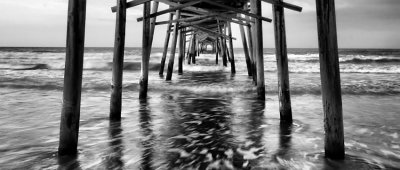 under the pier