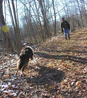 Sabrina running -- 2