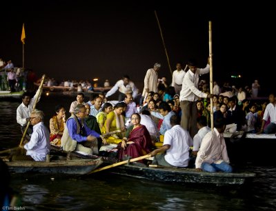 Ganga WaterTaxis During The Festival Dev Deepavali