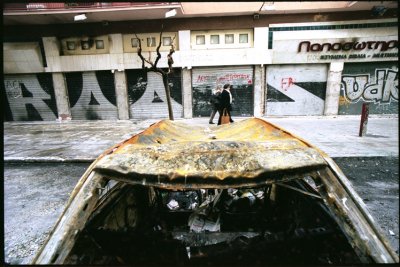 RIOTS IN ATHENS - the day after