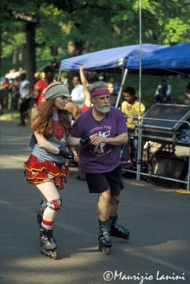 Rollerskater's performance