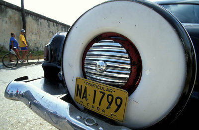 Old car at Baracoa