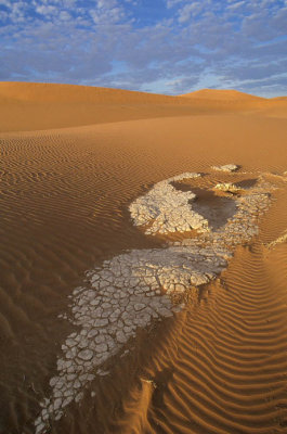 Sand and rock