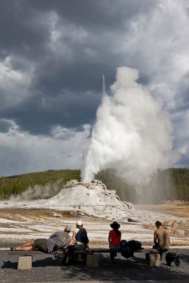 Upper Geyser Basin, Castle Geyser