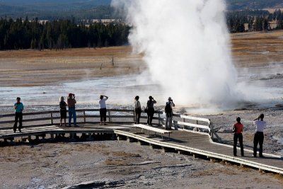 Lower Geyser Basin, Fountain Paint Pot, Fountain Geyser