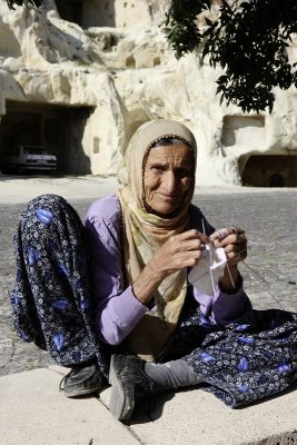 Old lady at Urgup