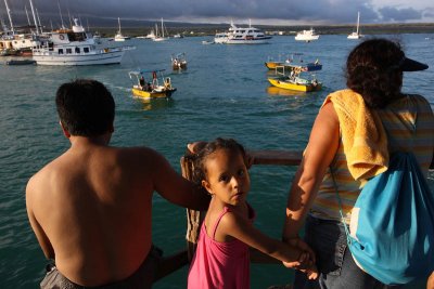 Waiting for the boat, Santa Cruz Island