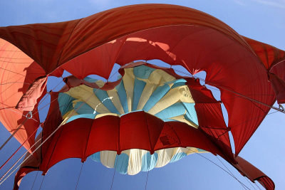 Balloon after landing