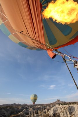 Going up