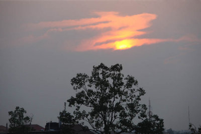 Zorro's sunset, Siem Reap