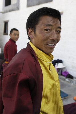 Pilgrim at Jokhang