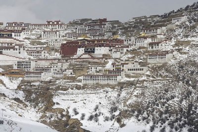 General view of Ganden Monastery