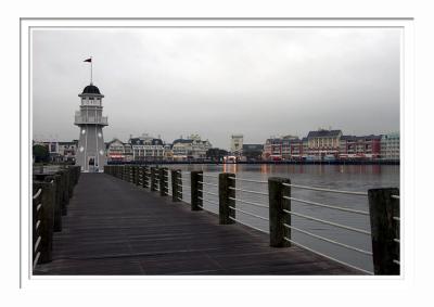 Lighthouse And Boardwalk