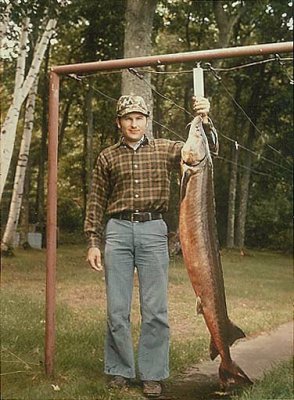 Lake Sturgeon taken from Big Yellow Lake WI