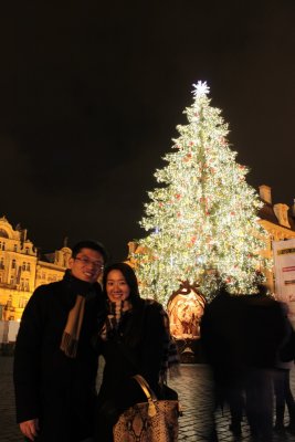Christmas tree @ Prague Square 布拉格廣場的聖誕樹