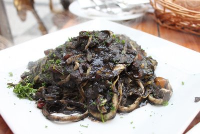 Cutterfish pasta 墨魚麵