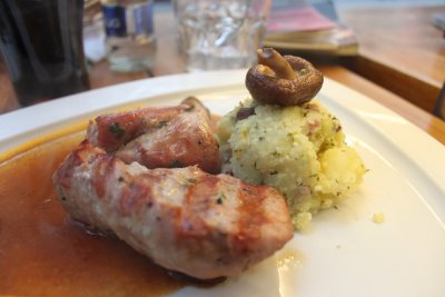 Roast pork fillet 烤豬排