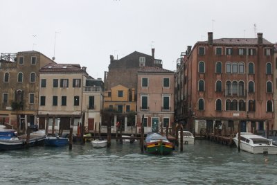 停滿船的威尼斯