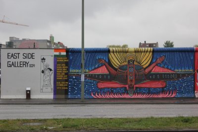柏林圍牆遺跡 Berlin Wall (now becomes Graffito wall)