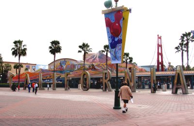 DisneyLand California Park sign.tif