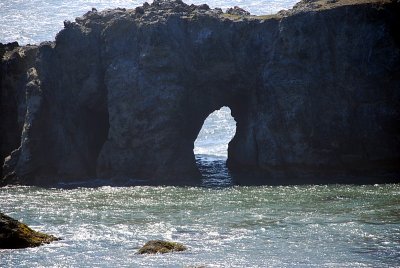 SEA CAVES OFF COQUILLE POINT WAS AWESOME