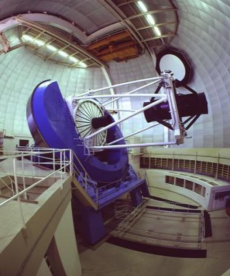 THIS IS THE ACTUAL MAYALL 4 METER TELESCOPE
