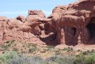 WE VIEWED OVER 50 OF THE 2000 ARCHES IN THE PARK