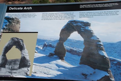 ACCORDING TO THE PARK INFORMATION PLAQUE THE FREEZE-THAW CYCLES DO MORE THAN ANYTHING TO FORM ARCHES