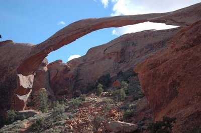 BUT THE GRAND DADDY OF THE PARK IS THE FAMOUS LANDSCAPE ARCH....