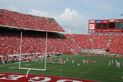 THE WEATHER WAS BEAUTIFUL AND THE BADGERS WON