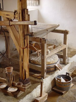 WATER WAS USED TO IRRIGATE CROPS AND GRIND FLOUR AT THE MILLS
