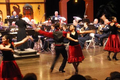 WE WERE THEN TREATED TO TRADITIONAL SPANISH DANCING