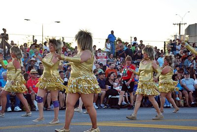 THE TINA TURNER PRECISION DRILL TEAM WAS A HOOT