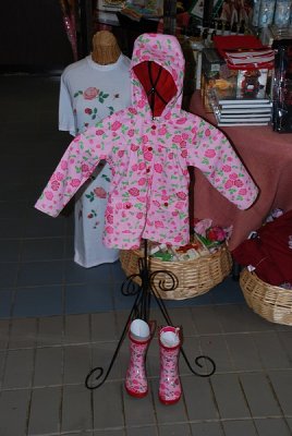 IN THE GIFT STORE YOU CAN FIND A CUTE OUTFIT FOR A CHILD OR GRAND CHILD