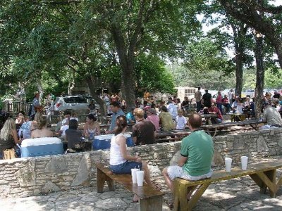 AND THE SALT LICK CAN SERVE HUNDREDS AND HUNDREDS OF PEOPLE AT ONE TIME---THEY COME IN BY THE BUS LOADS