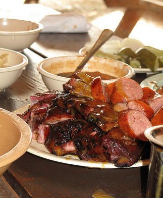 IF YOU ARE EVER NEAR AUSTIN GO TO THE SALT LICK....YOU WILL NEVER TASTE BETTER TEXAS BBQ