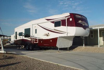 THIS BEAUTY IS A 40 FT  5TH WHEEL-OURS IS 36 FT